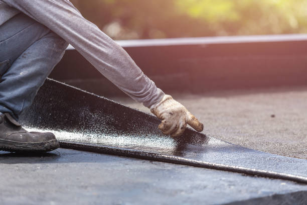 Professional Waterproofing technician working in Burr Hill, VA